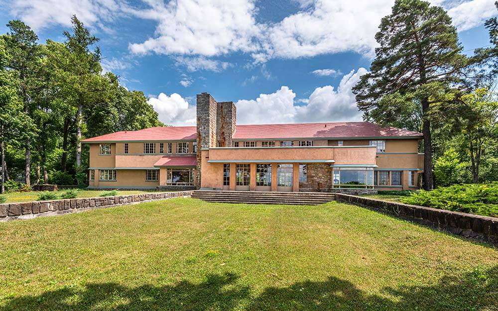 Frank Lloyd Wright’s Graycliff Estate in Derby originally functioned as a summer home for the Martin family of Buffalo.