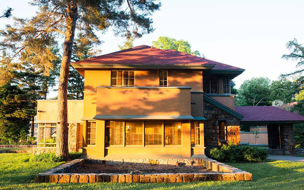 Frank Lloyd Wright’s Graycliff Estate recently completed a multi-decade restoration that brought the property back to its original grandeur.